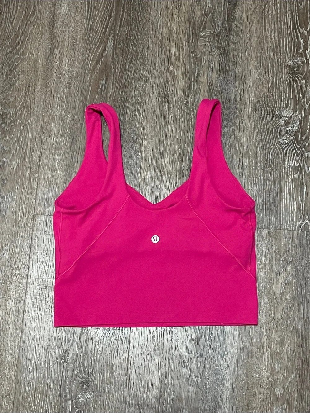 EUC Lululemon Matching Align Ripened Raspberry Set. Size 6 - Picture 4 of 11